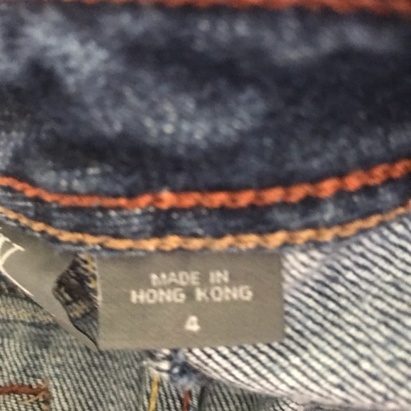 Armani exchange a/x side slit jean shorts 4 - Picture 6 of 7